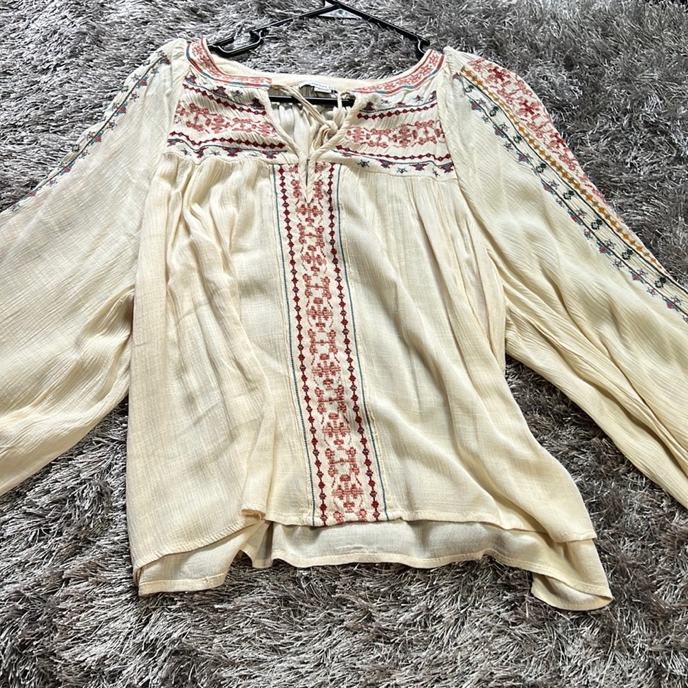 Multicolor blouse American Eagle